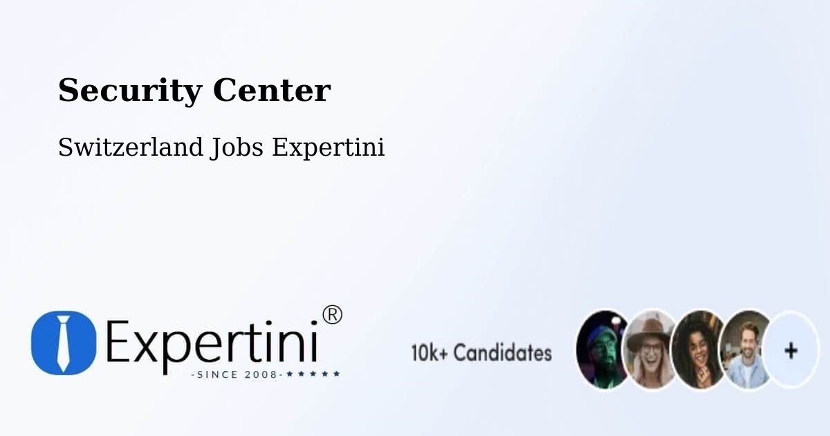 Security & Compliance – Rechthalten - Switzerland Jobs Expertini